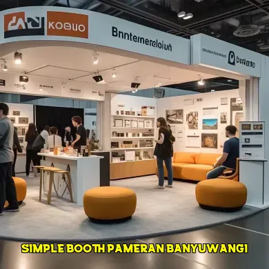 Simple Booth Pameran Banyuwangi